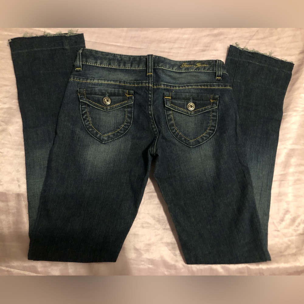 low rise vintage guess jeans